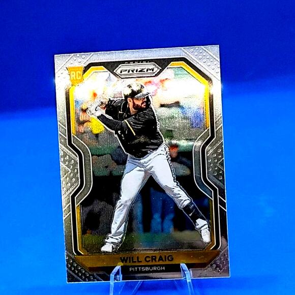Will Craig RC #247 Panini Prizm 2021 Pittsburgh Pirates - Picture 3 of 8